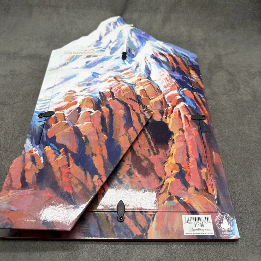 Disney Parks Animal Kingdom Expedition Everest Mountain Picture Frame
